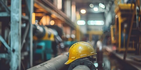 Predict equipment failures with data analytics and machine learning for timely maintenance. Concept Predictive Maintenance, Data Analytics, Machine Learning, Equipment Failures, Timely Maintenance