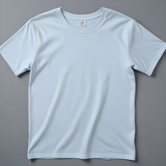 Blank white t-shirt mockup