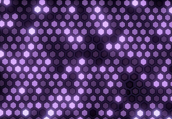 Hexagon pattern background