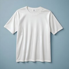 Blank white t-shirt mockup