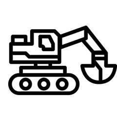 Clamshell Excavator icon
