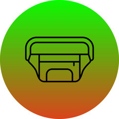 Waist Bag Icon