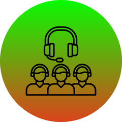 Call Center Agents Icon