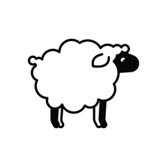 Sheep vector icon