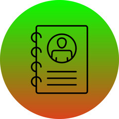 Contact Book Icon