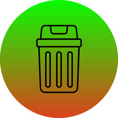Trash Bin Icon