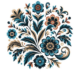 Beautiful Colorful Editable Floral Pattern all over Digital textile industry