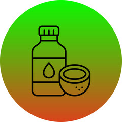 Coconut Oil Icon