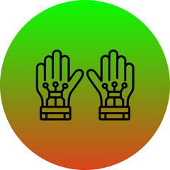 Obraz premium Gloves Icon
