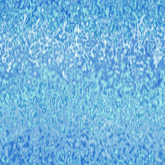 Gradient space dyed stripe with linen effect seamless texture. Masculine blue white variegated striped print background. 