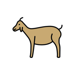 Goat vector icon