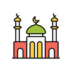Mosque vector icon