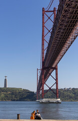 Fototapeta premium Brücke in Lissabon