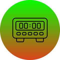 Digital Clock Icon