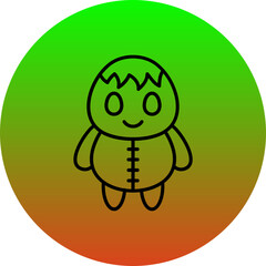 Cute Monster Icon