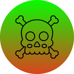 Cute Skull Icon
