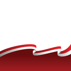 Indonesian Indepedence Day Flag Footer