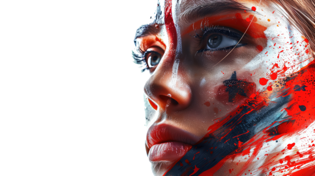 Fan on white isolated transparent background