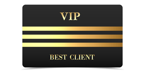 Fototapeta premium VIP. Vip in abstract style on black background. VIP card. Luxury template design. VIP Invitation. Vip gold ticket. Premium card. 