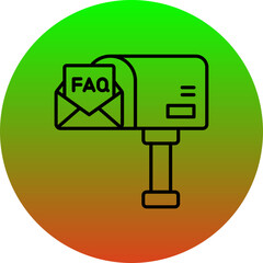 Fototapeta premium Mailbox Icon