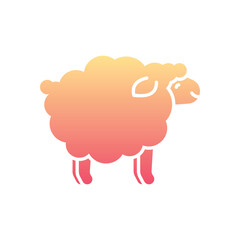 Sheep vector icon