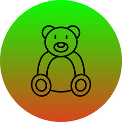 Obraz premium Bear Icon