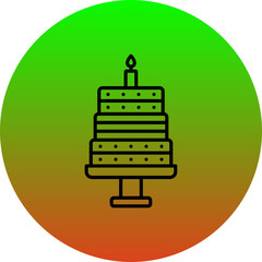 Birthday cake Icon