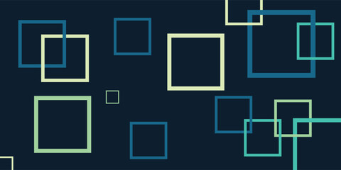 Geometric seamless pattern, colorful squares abstract design for paper, cover, fabric, interior decor and other users.