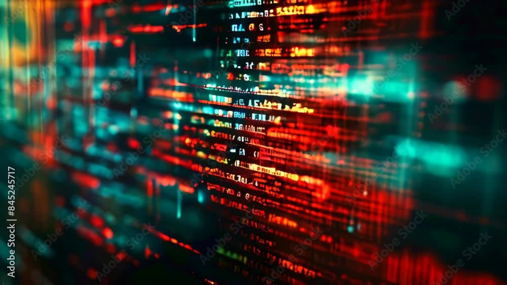 Poster abstract background of generic computer code. data and technology concept.