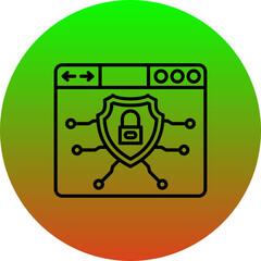 Cyber security Icon