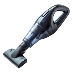 handheld vacuum cleaner for efficient cleaning. Modern design, lightweight, and portable. Ideal for home use and small spaces. isolated on white background. transparent background.
