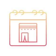 Calendar vector icon