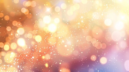 Abstract light blur and bokeh effect background with vector defocused sunshine and sparkling lights for festive white celebration designs and elegant glowing templates