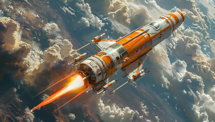 Obraz premium space background