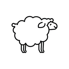 Sheep vector icon