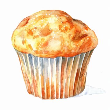 recommend clip art: muffin clipart Isolated on white background. art food concept for designer