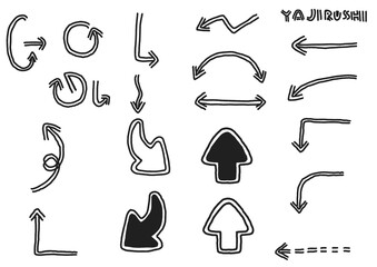 手ブレ手書き矢印