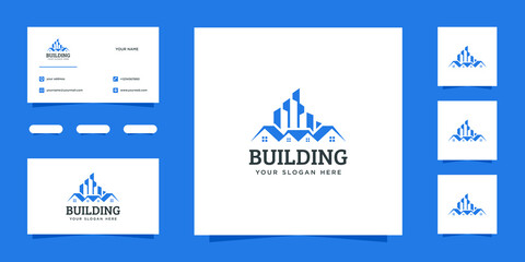 building logo and brand identity