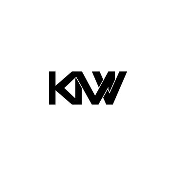 kmv initial letter monogram logo design