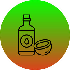 Coconut oil Icon
