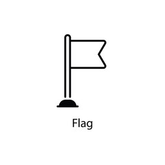 Flag vector icon