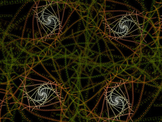 Imaginatory fractal abstract background Image