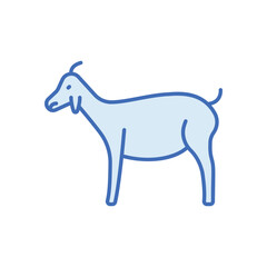 Goat vector icon