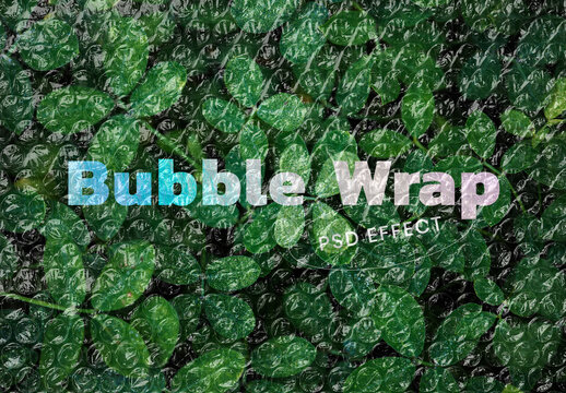 Bubble Wrap Photo Effect
