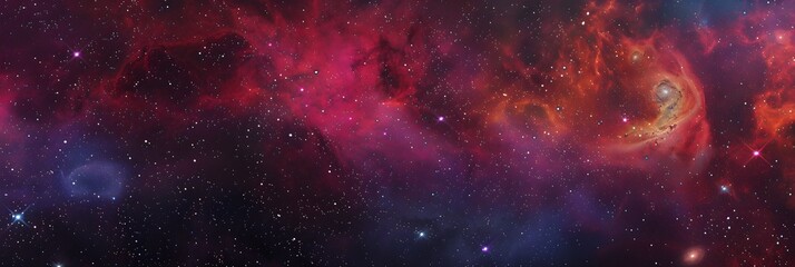 Obraz premium Galaxy. Nebula and stars in space. Outer space background. Galaxy background