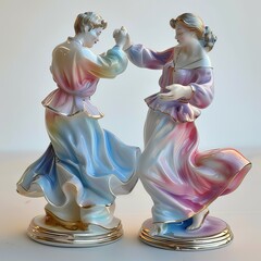 statuette of a person