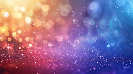 Vibrant bokeh lights - A spectrum of soft glowing circles creating a dreamy backdrop for celebrations and creative projects