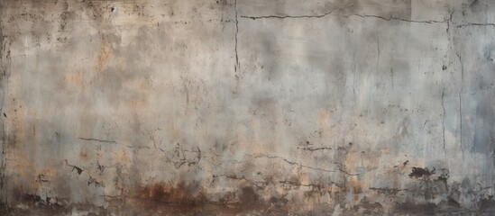 Obraz premium An abstract vintage background featuring a close up of a concrete wall with a dirty and rough texture This blank old wall provides a unique and rustic background for various purposes. Creative banner