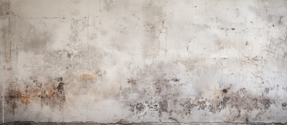 Aufkleber retro style wall with a grungy white background resembling old cement or stone texture this conceptu
