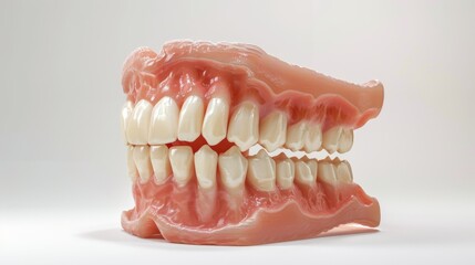 Fototapeta premium incisor 3D model HDR isolated on white background.